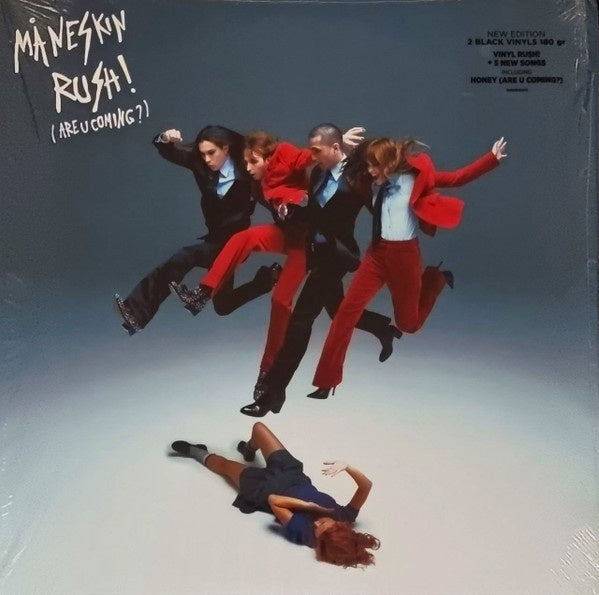 Måneskin – Rush! (Are U Coming?) - New 2 LP Record 2023 Sony Epic Pink Red Splatter Vinyl - Pop Rock