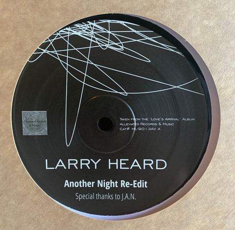 Larry Heard – Another Night (Re-Edit) - New 12" Single Record 2023 Alleviated Netherlands Vinyl - Chicago House / Deep House