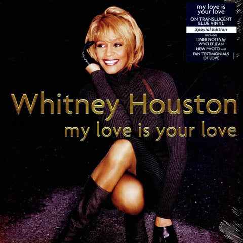 Whitney Houston – My Love Is Your Love (1998) - New 2 LP Record 2023 Arista Sony Translucent Blue Vinyl - Soul / Pop / R&B