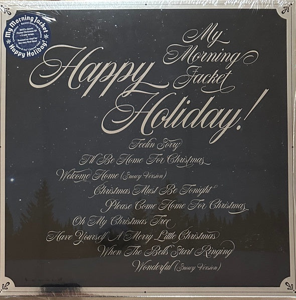 My Morning Jacket – Happy Holiday! - New LP Record Store Day Black Friday 2023 ATO RSD Snow & Ice Vinyl & Download - Holiday / Rock / Country Rock - Shuga Records