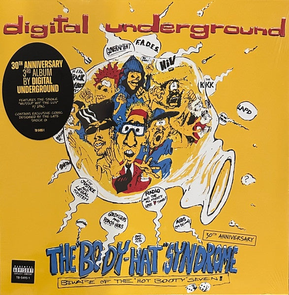 Digital Underground – The "Body-Hat" Syndrome (1993) -New 2 LP Record Store Day Black Friday 2023 Tommy Boy RSD Vinyl & Comic - Hip Hop - Shuga Records