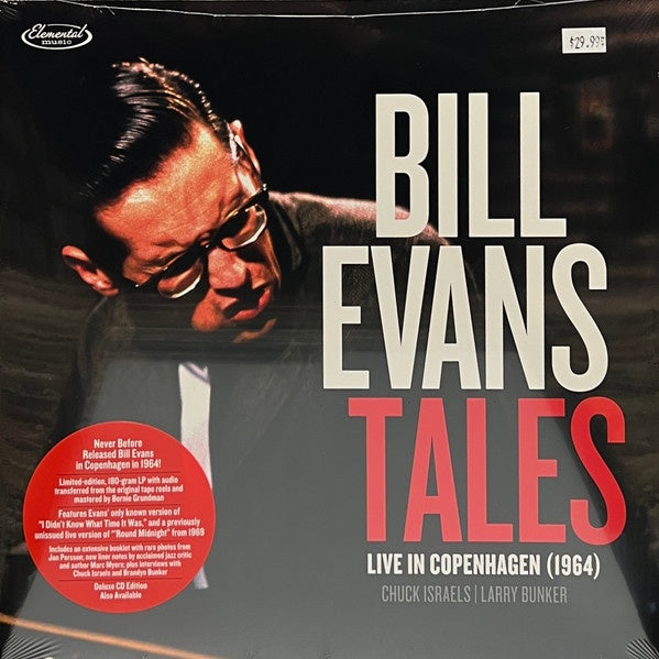 Bill Evans – Tales: Live In Copenhagen (1964) - New LP Record Store Day Black Friday 2023 Elemental Music RSD - Jazz - Shuga Records