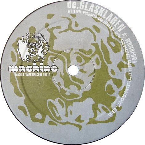 De.Glasklaren – Wonderba / Cold Dayz - New 12" Single Record 2000 Machine Germany Vinyl - Drum n Bass