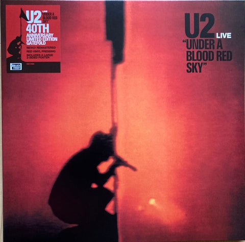 U2 – Under A Blood Red Sky (1983) -New LP Record Store Day Black Friday 2023 Island RSD 180 gram Red Vinyl & Poster - Pop Rock