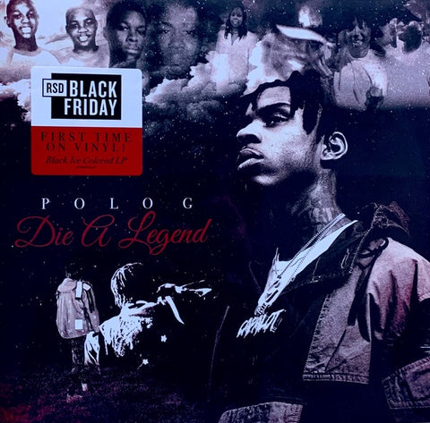 Polo G – Die A Legend (2019) - New LP Record Store Day Black Friday 2023 Columbia Legacy RSD Black Ice Vinyl - Hip Hop