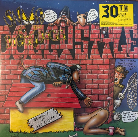 Snoop Doggy Dogg – Doggystyle (1993) - New 2 LP Record 2023 Death Row Green with Black Smoke Vinyl - Gangsta Rap / G-Funk
