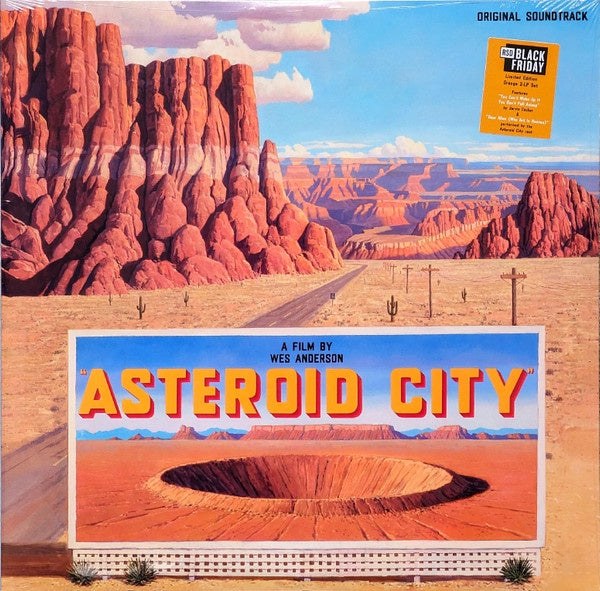 Various – "Asteroid City" (A Film By Wes Anderson) - New 2 LP Record Store Day Black Friday 2023 ABKCO RSD Orange Vinyl - Soundtrack - Shuga Records