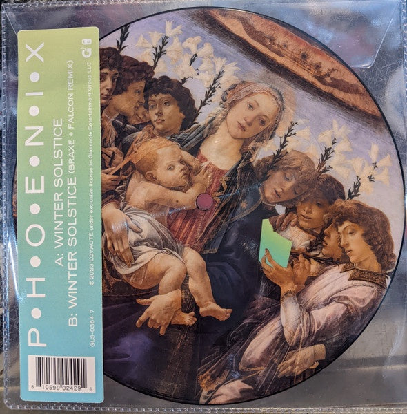 Phoenix – Winter Solstice - New 7" Single Record Store Day Black Friday 2023 Glassnote RSD Picture Disc Vinyl - Pop Rock / Holiday - Shuga Records
