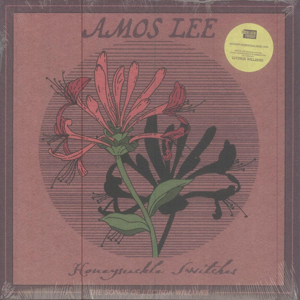 Amos Lee – Honeysuckle Switches: The Songs of Lucinda Williams - New LP Record Store Day Black Friday 2023 Thirty Tigers RSD Honeysuckle Swirl Vinyl - Rock / Folk Rock - Shuga Records