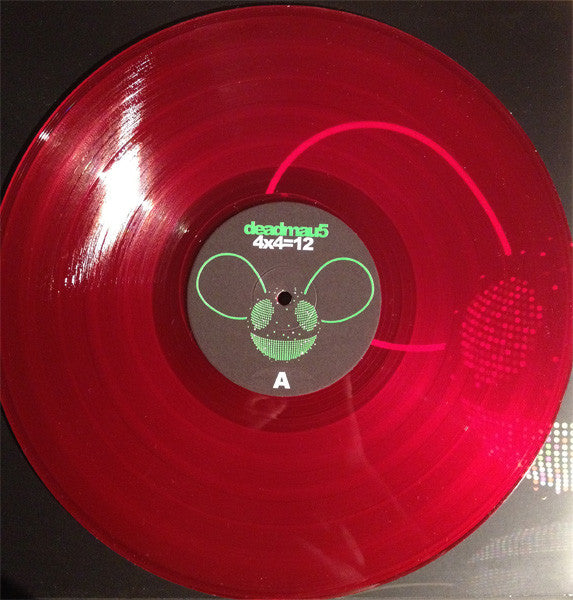 Deadmau5 ‎– 4x4=12 - Mint- 2 LP Record 2011 Ultra Music USA Red & Green Vinyl - Electronic / Electro House / Dubstep - Shuga Records