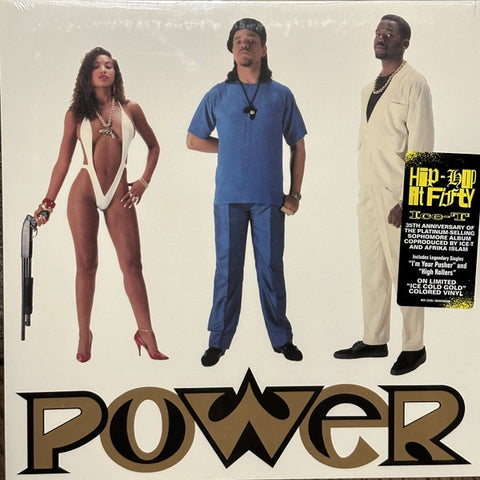 Ice-T – Power (1988) - New LP Record 2023 Sire Gold Vinyl - Hip Hop