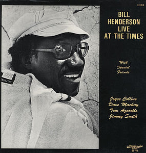 Bill Henderson ‎– Live At The Times - VG+ Stereo 1977 USA Original Press - Jazz