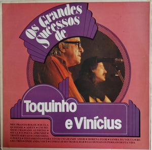 Toquinho E Vinicius – Os Grandes Sucessos De Toquinho E Vinicius - VG+ LP Record 1981 Fontana Brazil Vinyl - Jazz / MPB / Latin / Bossanova