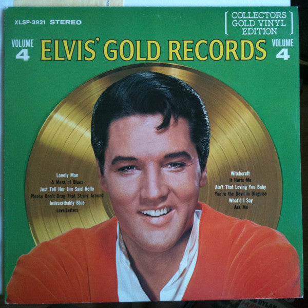 Elvis Presley – Elvis Gold - New 4 LP Record Box Set 1978 RCA Canada Gold Colored Vinyl - Rock & Roll / Rockabilly