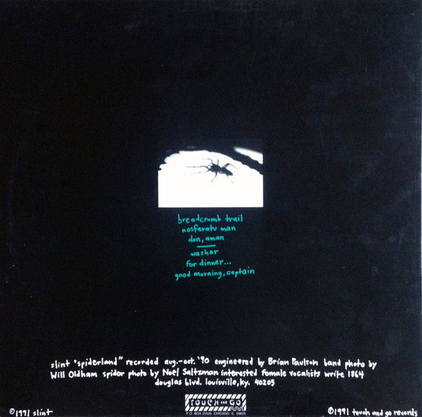 Slint – Spiderland (1991) - Mint- LP Record 2004 Touch And Go USA Vinyl - Post Rock - Shuga Records