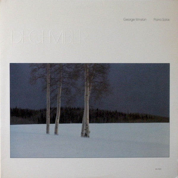 George Winston - December - VG+ LP Record 1982 Windham Hill USA Vinyl - New Age / Contemporary / Ambient - Shuga Records