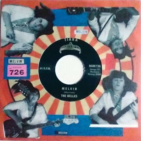 The Belles - Melvin / Come Back - New 7" Single Record 2023 Tiara / Numero Group Blue Marble Vinyl - Garage Rock / Rock 'n' Roll