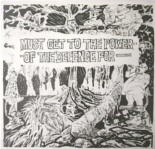 Various – Must Get To The Power Of The Defence For...... - Mint- 7" EP Record 1989 MCR Company Japan Flexi-disc Vinyl - Thrash / Hardcore / Punk / Crust - Shuga Records