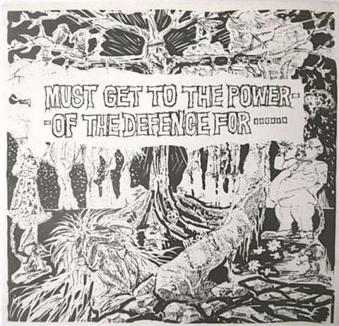Various – Must Get To The Power Of The Defence For...... - Mint- 7" EP Record 1989 MCR Company Japan Flexi-disc Vinyl - Thrash / Hardcore / Punk / Crust