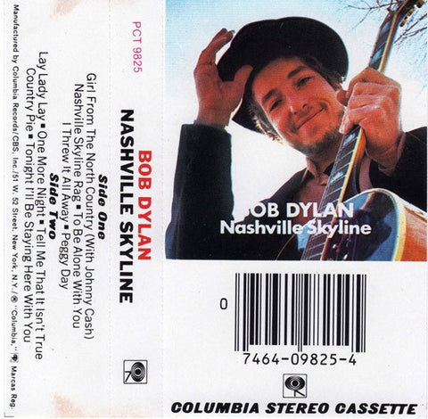 Bob Dylan – Nashville Skyline - Used Cassette 1989 Columbia Tape - Folk Rock