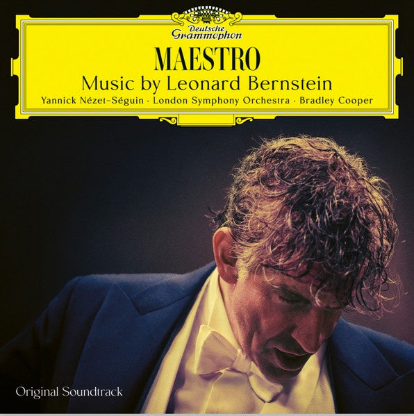 Yannick Nézet-Séguin, London Symphony Orchestra, Bradley Cooper, Leonard Bernstein - Maestro - Music By Leonard Bernstein - Mint- 2 LP Record 2023 Deutsche Grammophon Germany Vinyl - Soundtrack / Classical - Shuga Records