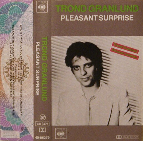 Trond Granlund – Pleasant Surprise - Used Cassette CBS 1981 Norway - Rock / Pop