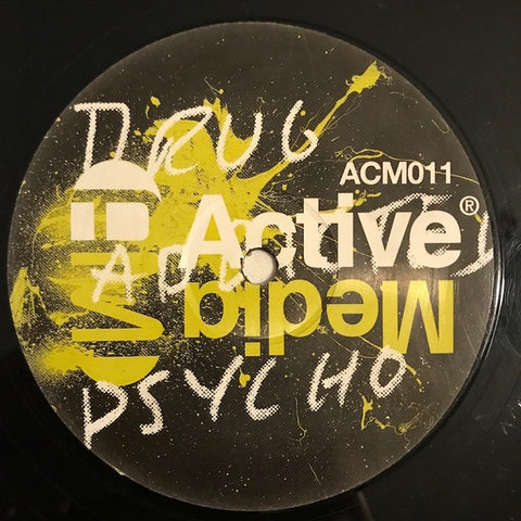 The Gladheadz – Drug Addicted Psycho - New 12" Single Record 2004 Active Media UK Vinyl - Hardstyle / Hard Trance