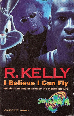 R. Kelly- I Believe I Can Fly Space Jam- Used Cassette Single 1996 Jive Tape- R&B
