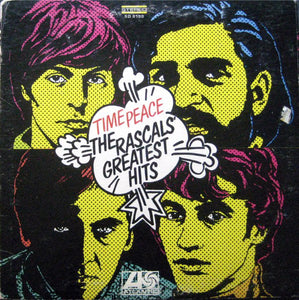 The Rascals ‎– Time Peace The Rascals' Greatest Hits - VG LP Record 1968 Atlantic USA Vinyl - Pop Rock