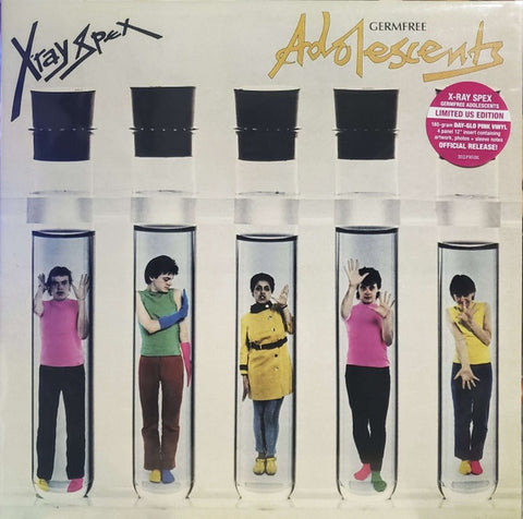 X-Ray Spex – Germfree Adolescents (1978) - New LP Record 2023 Secret  Records Pink 180 Gram Vinyl - Punk