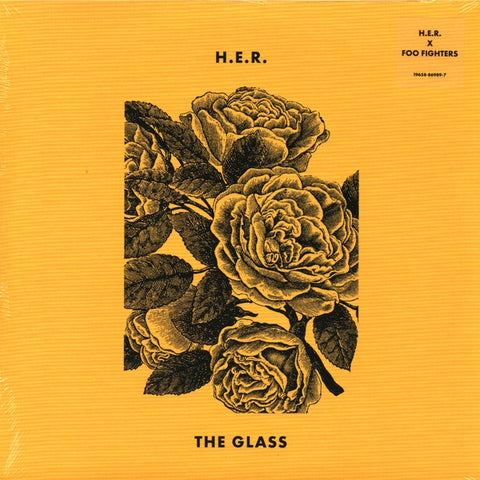 H.E.R., Foo Fighters – The Glass - New 7" Single Record 2023 Roswell Vinyl - Rock