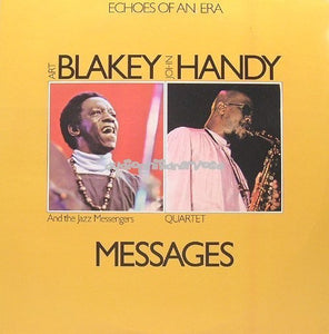 Art Blakey And The Jazz Messengers / John Handy Quartet ‎– Messages - VG 2xLp Record 1976 USA Original Vinyl - Jazz / Afro-Cuban / Hard Bop