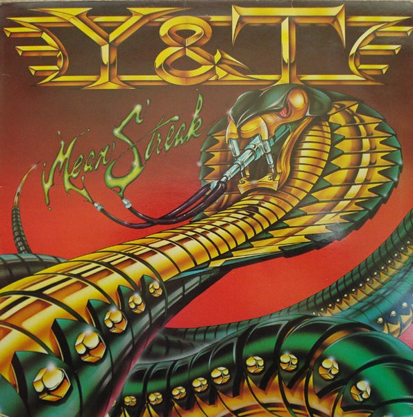 Y & T – Mean Streak - VG+ LP Record 1983 A&M USA Vinyl - Hard Rock / Heavy Metal - Shuga Records