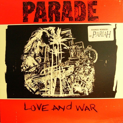 Parade – Love And War - Mint- LP Record 1987 Dangerous Rhythm USA Vinyl - New Wave