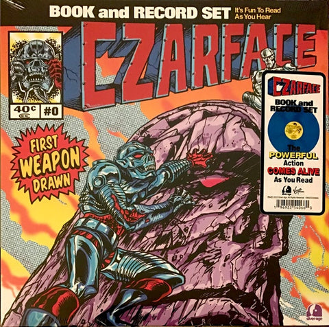 Czarface – First Weapon Drawn (2017) - New LP Record 2023 Silver Age Blue Vinyl & Booklet - Hip Hop / Instrumental