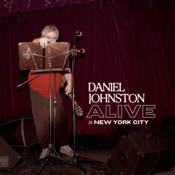 Daniel Johnston – Alive In New York City - New LP Record 2024 Shimmy Disc Ghost White Vinyl -  Folk Rock / Lo-Fi / Outsider Music