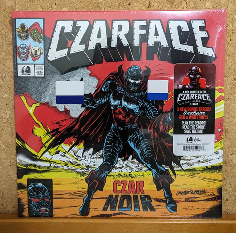 Czarface – Czar Noir (2021) - New LP Record 2023 Silver Age Red & White Vinyl & Book - Hip Hop / Instrumental