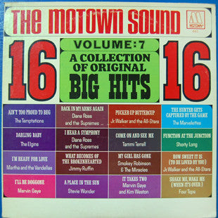 Various – The Motown Sound - 16 Big Hits Vol 7 - VG 1967 USA Mono (Original Press) - Soul