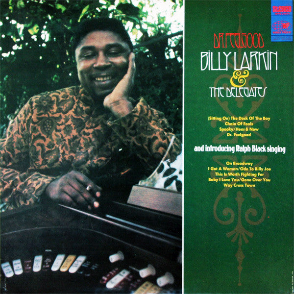 Billy Larkin & The Delegates - Dr. Feelgood - VG- 1968 Soul/Jazz USA