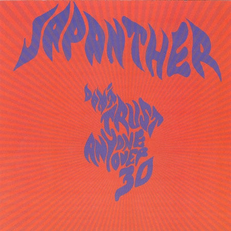 Japanther – Don't Trust Anyone Over 30 - VG+ LP Record 2006 Wäntage USA Black Vinyl - Alternative Rock / Punk - Shuga Records