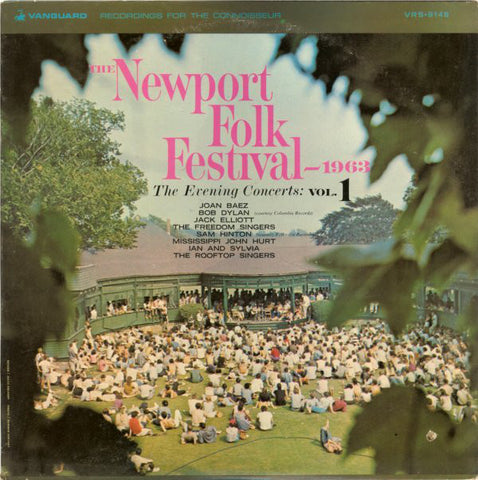 Various – The Newport Folk Festival 1963 - The Evening Concerts: Vol. 2 - VG+ 1963 Mono USA - Folk