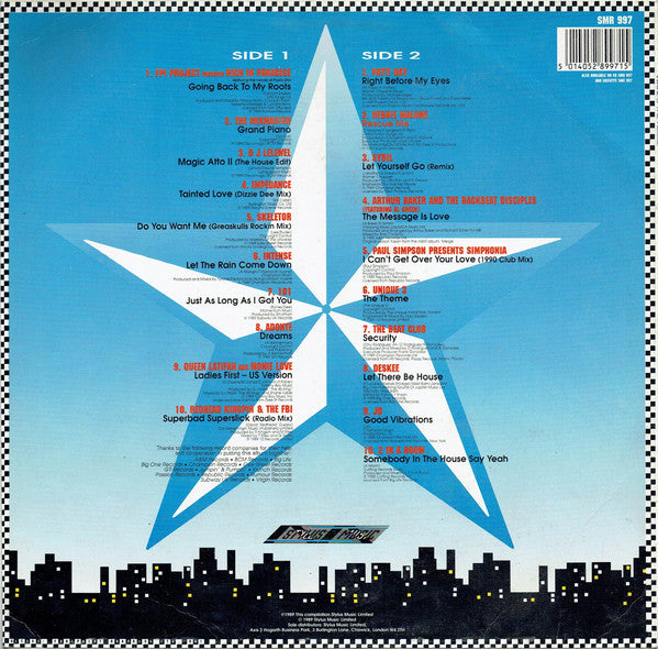 Various – Ware's The House (20 Monster House Cuts) - Mint- LP Record 1989 Stylus Music UK Vinyl - Electronic / Acid House / House / Italodance / Euro House - Shuga Records