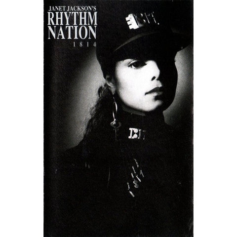 Janet Jackson – Janet Jackson's Rhythm Nation 1814 - Used Cassette 1989 A&M Tape - Synth-pop / Funk / R&B