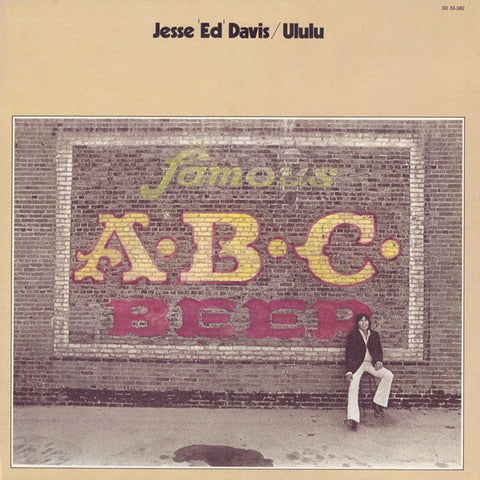 Jesse Ed Davis ‎– Ululu - New Vinyl Record (Vintage 1972) USA Original Press - Rock/Blues