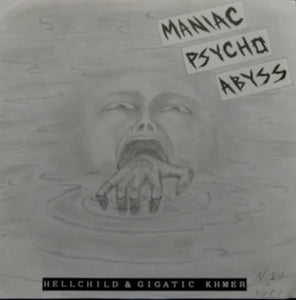 Hellchild & Gigatic Khmer – Maniac Psycho Abyss - VG+ 7" EP Record 1990 Strange Japan Flexi-disc Vinyl - Thrash / Speed Metal / Death Metal