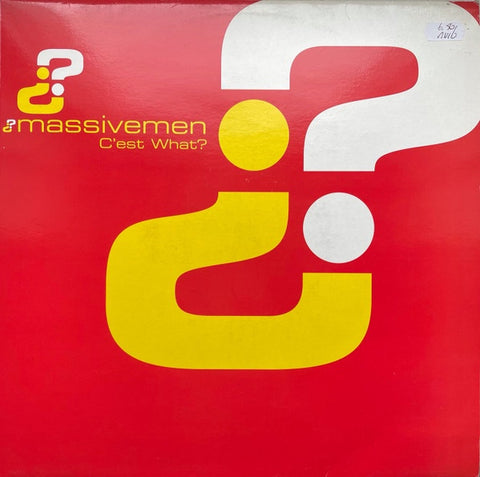 Massivemen – C'est What? - New 12" Single Record 1997 EC Netherlands Vinyl - Tech House