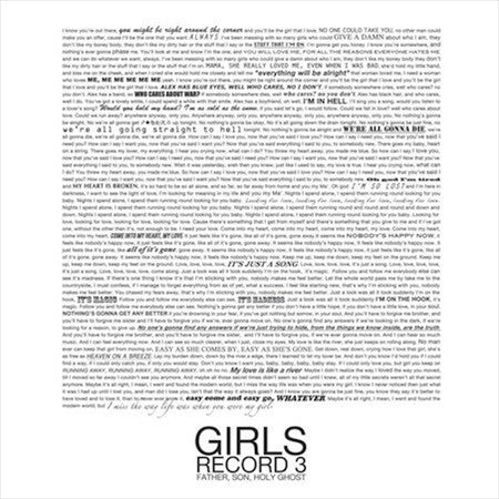 Girls - Father, Son, Holy Ghost - New 2 LP Record 2011 True Panther Vinyl & Download - Indie Rock / Garage