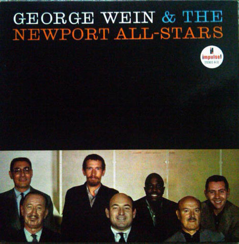 George Wein & The Newport All-Stars ‎– George Wein & The Newport All-Stars (1963) - VG+ LP Record 1972 USA Impulse! Vinyl - Jazz / Dixieland