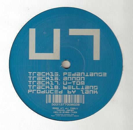 DJ Zank – Pedanians - New 12" Single Record 2000 U7 DJ Toolz  Japan Vinyl - Techno / Minimal / Hardgroove
