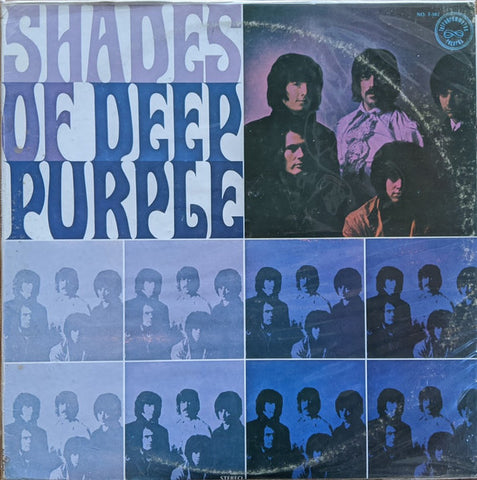 Deep Purple – Shades Of Deep Purple - VG+ LP Record 1968 Tetragrammaton USA Vinyl - Classic Rock / Psychedelic Rock